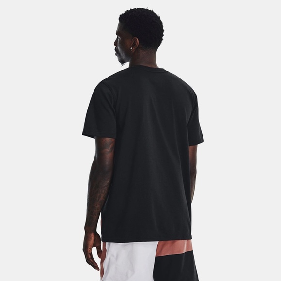 Curry x Under Armour Curry 30 Heavyweight Short Sleeve Tee 1376808-001 (Black) - Picture 3 of 5